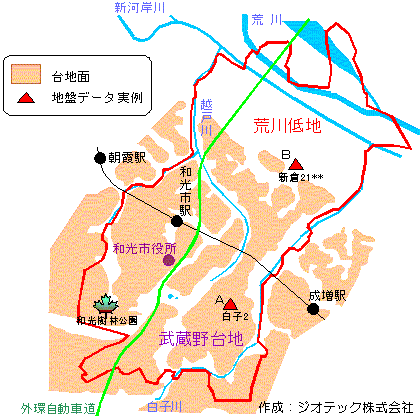 和光市の地盤概要